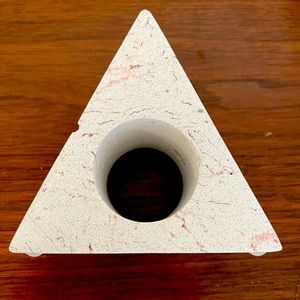 West Elm Triangle Terrazzo Shape Object